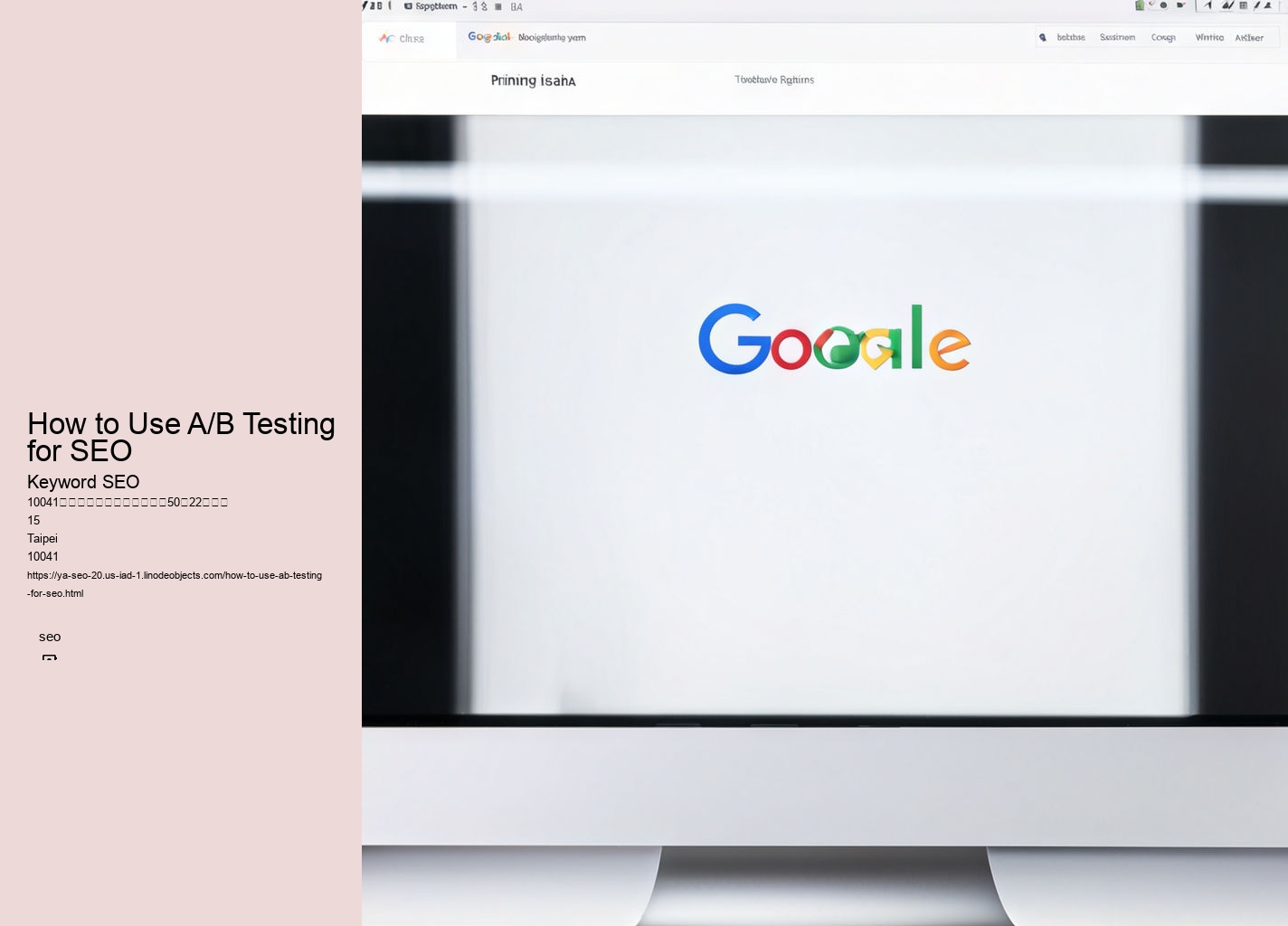 How to Use A/B Testing for SEO